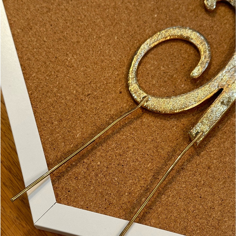 Monogram Cake Toppers - Gold Rhinestone - 16 - Picture 7 of 14